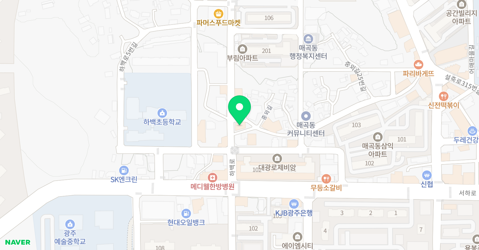 마테마 수학전문학원 위치