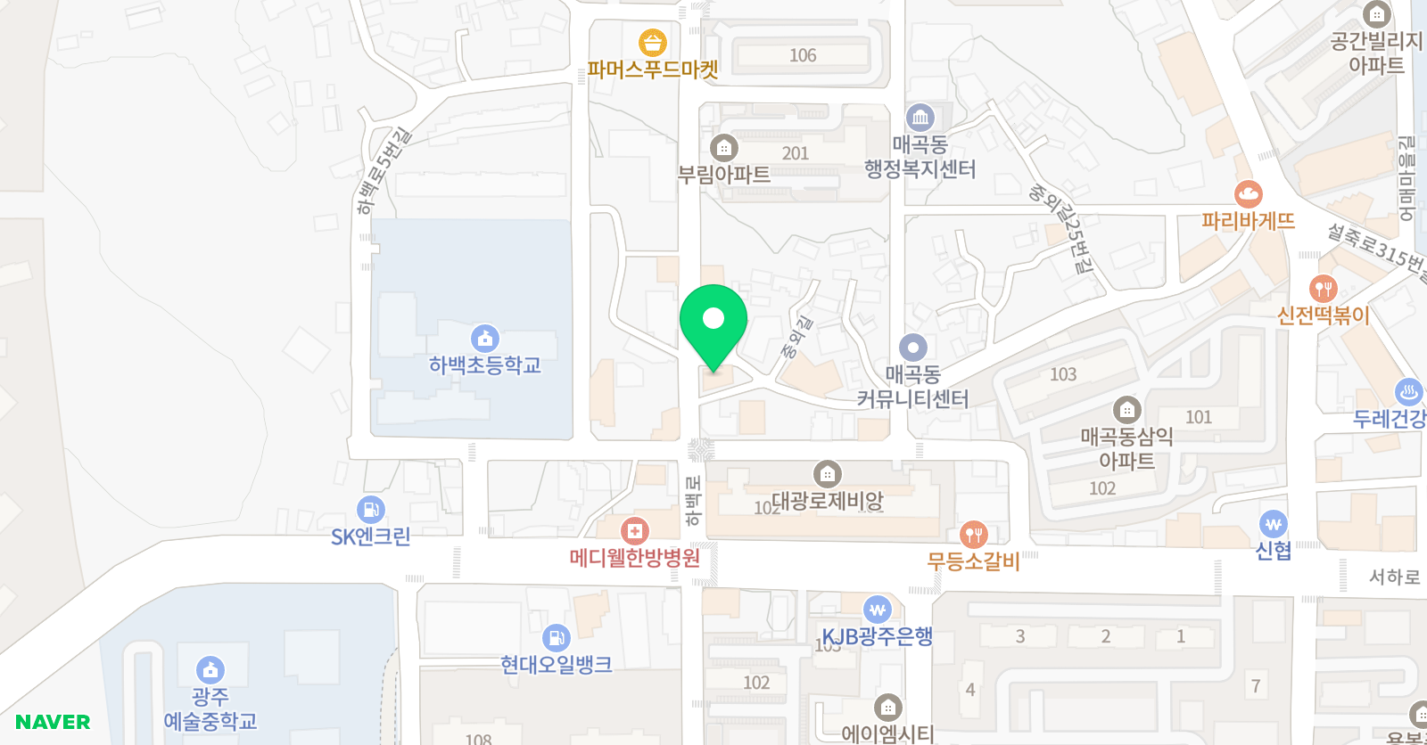 리드앤톡 영어독서클럽학원 위치