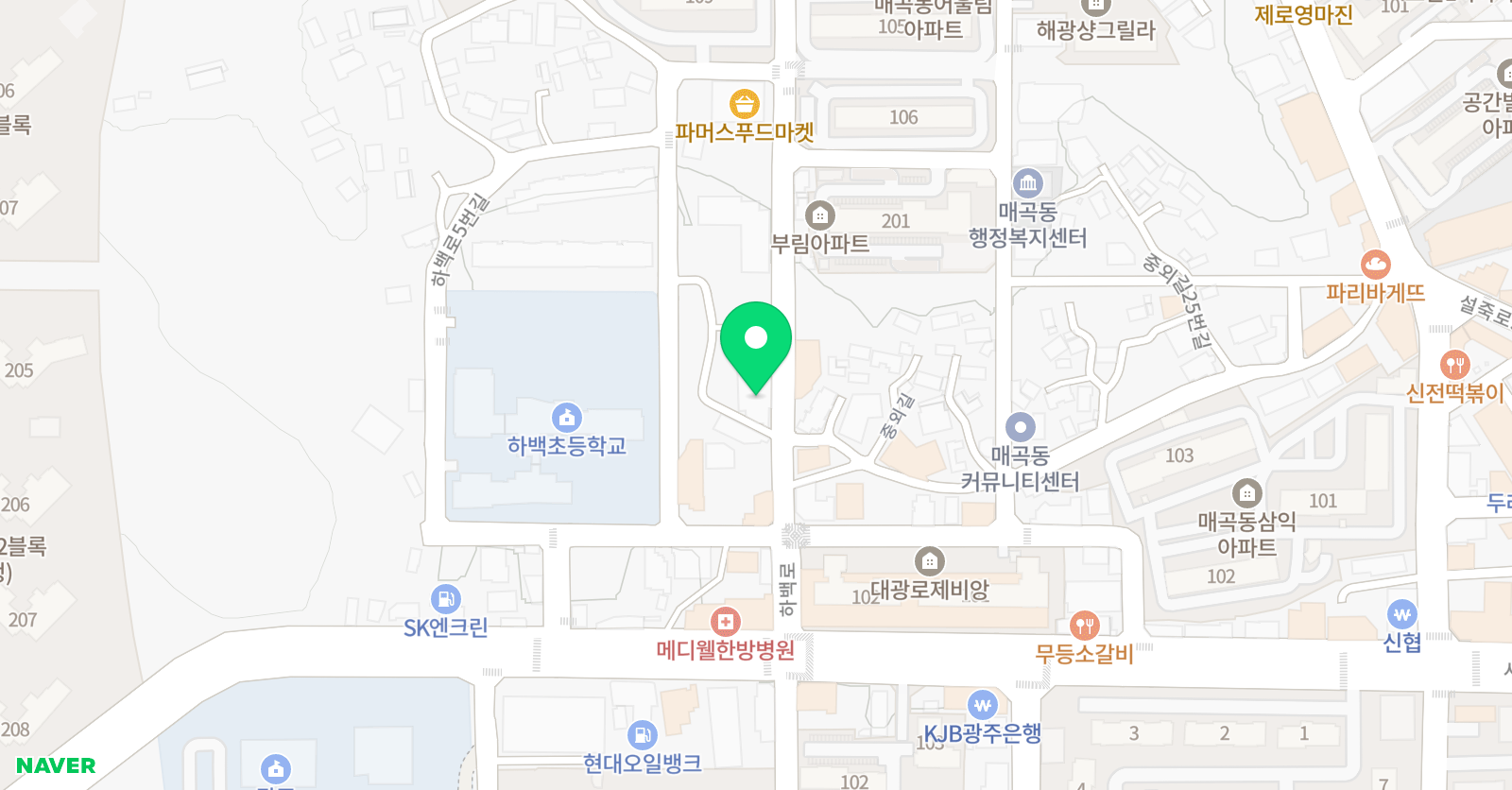 K태권스쿨 K줄넘기스쿨 위치