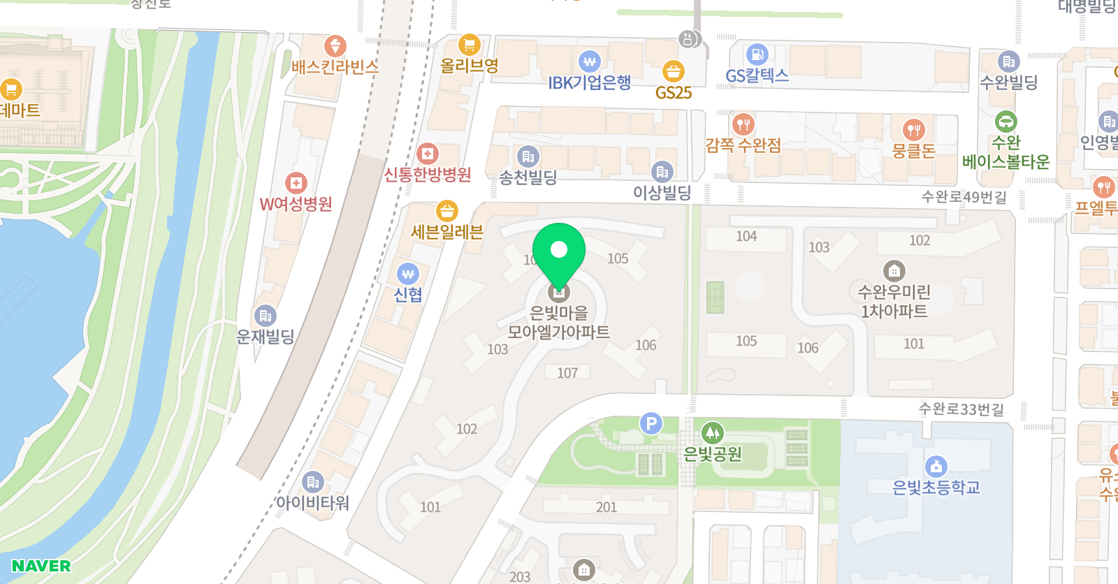 올최상위영수학원 위치