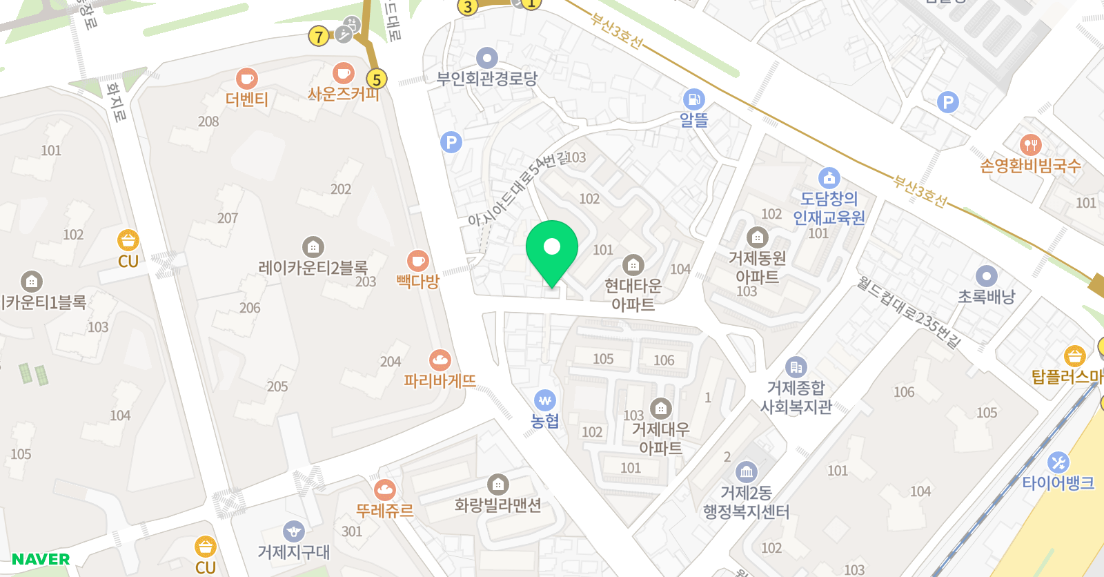스마트해법 영어 케임브릿지교실점 위치