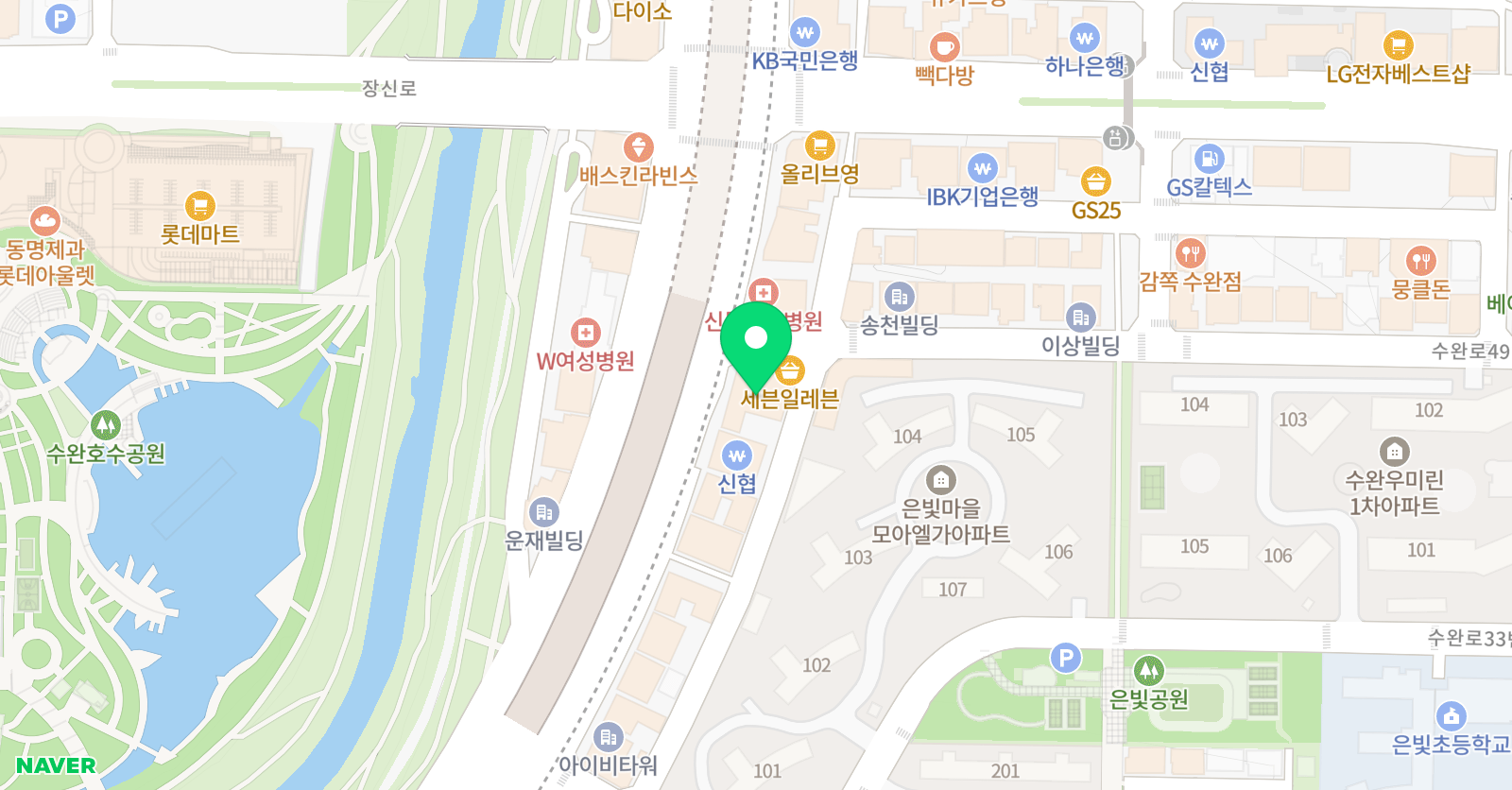 야마하 음악교실 광주수완타운센터 위치