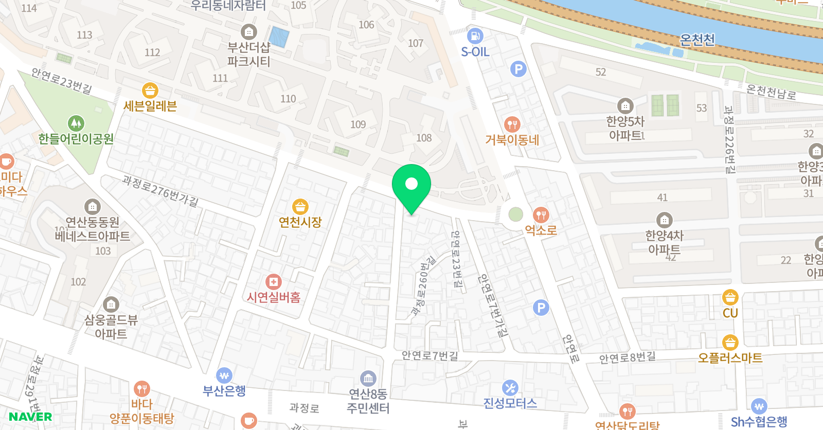 라팔레트 미술학원 위치