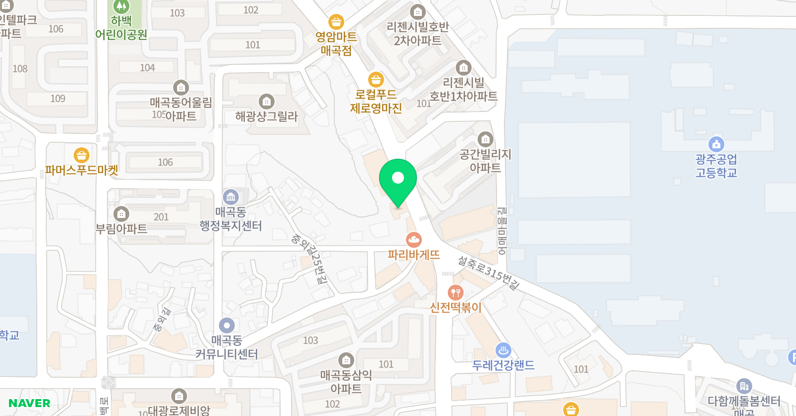 정무 합기도 위치