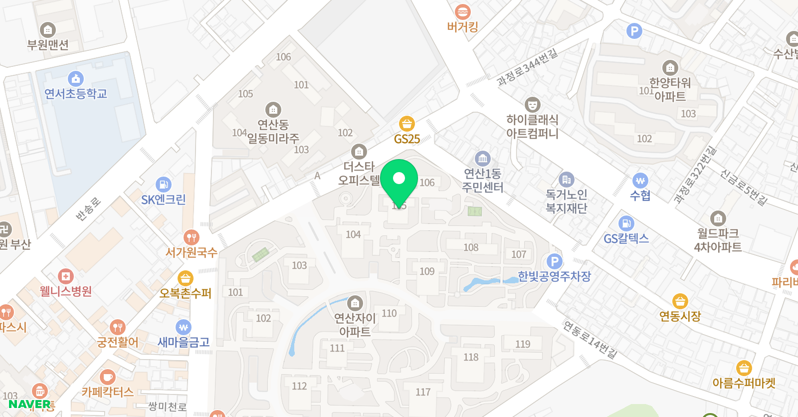 기탄 사고력교실 부산연산자이점 위치