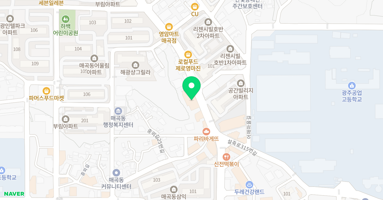 명지 피아노음악교습소 위치