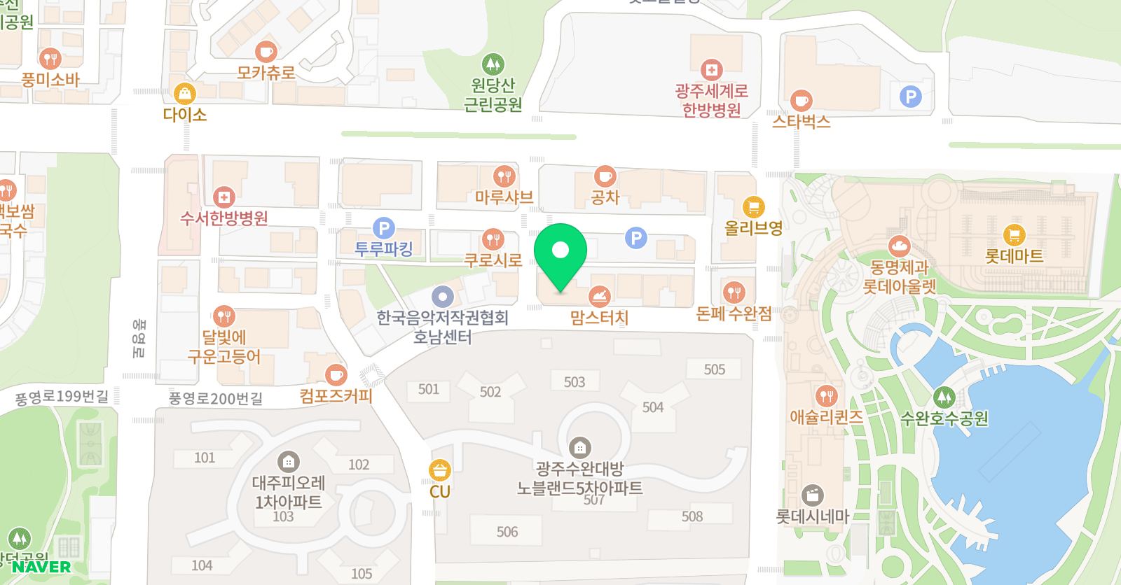 멘토 수학전문학원 위치