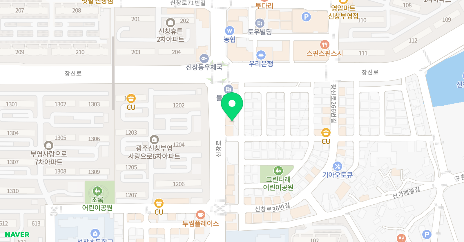 평강 수학학원 위치