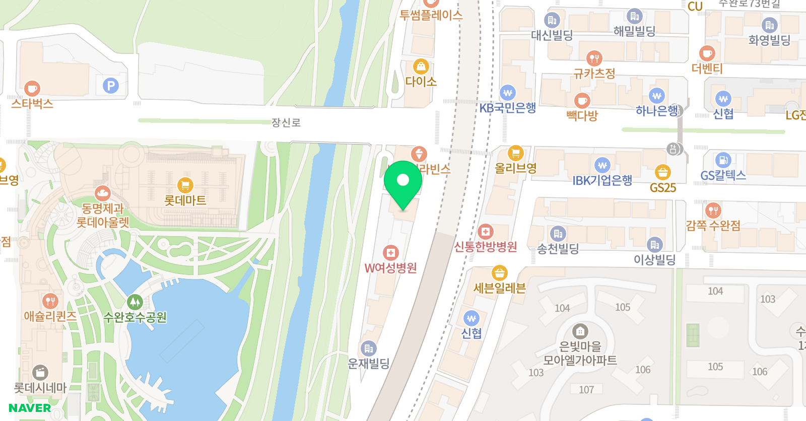 아우어탄츠 OURTANZCENTER 학원 위치