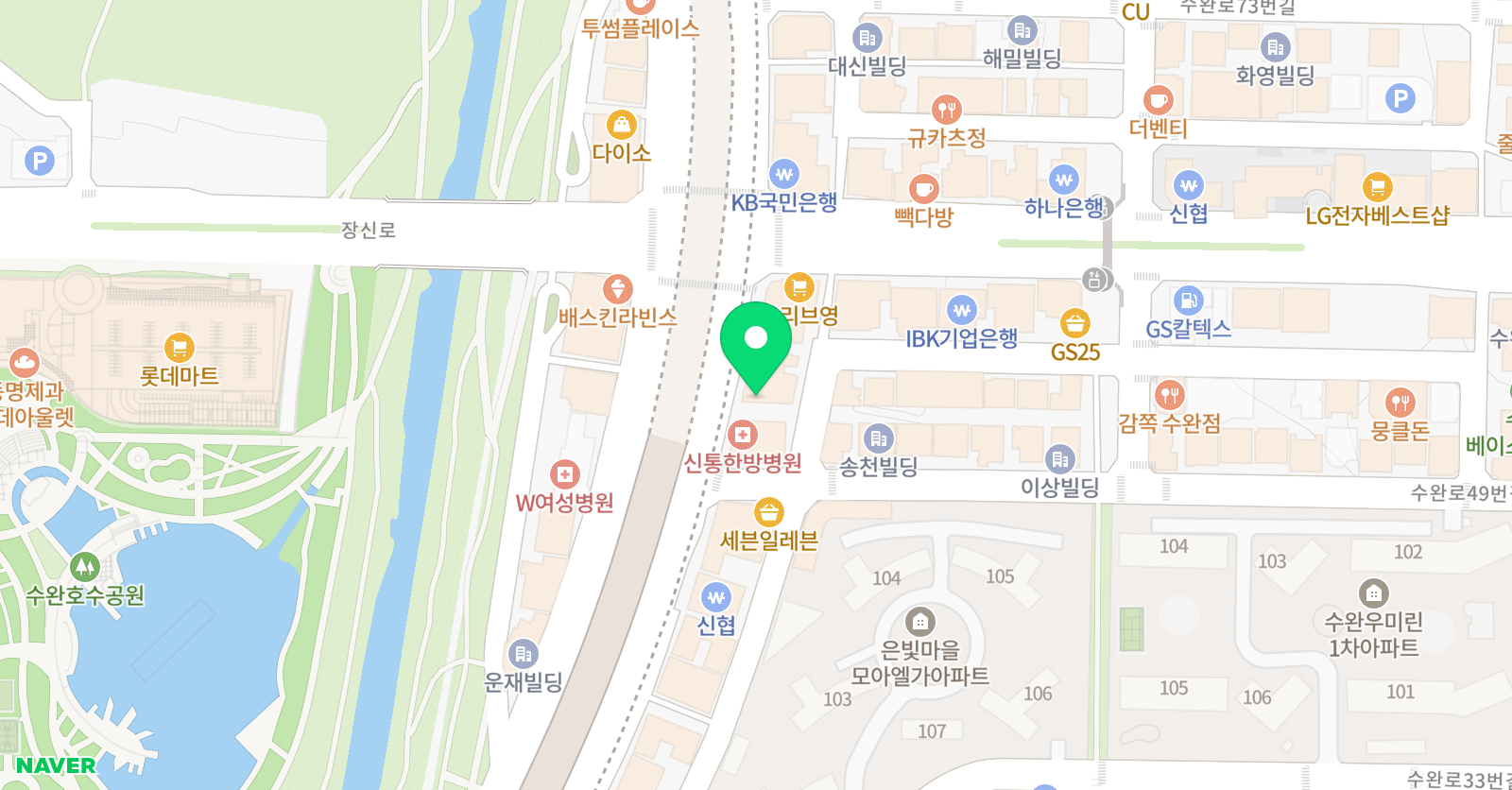 날개달기 국어학원 위치