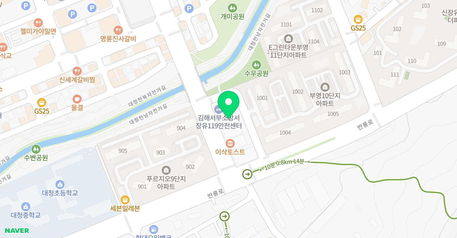 영재들의미술상자 미술학원 위치