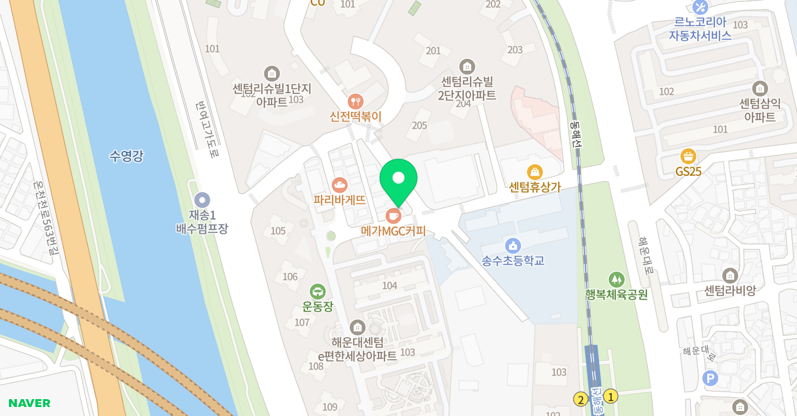 제이투 학원 위치