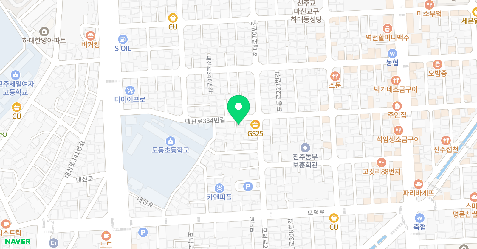 푸르넷 정지선공부방 위치