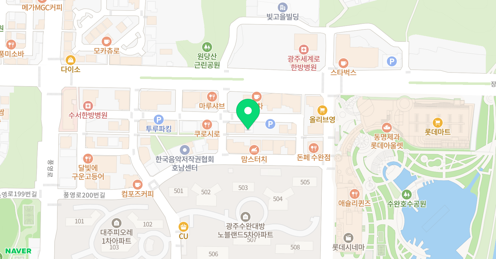 수완팀맥 킥복싱&하울링 주짓수 위치