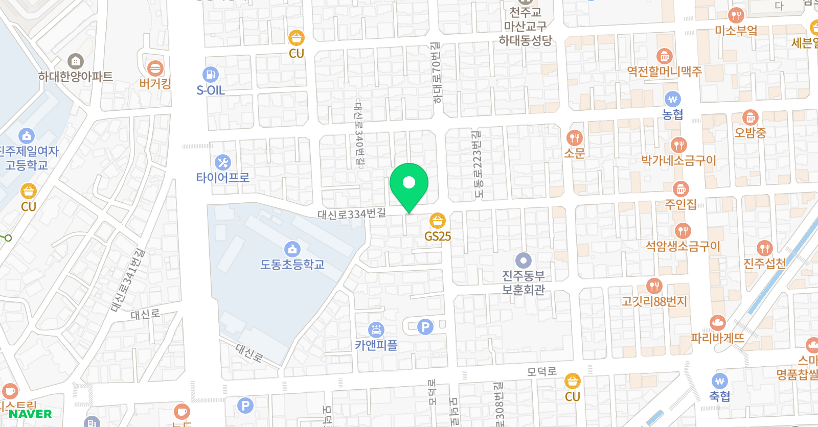우등 체험 수학교습소 위치