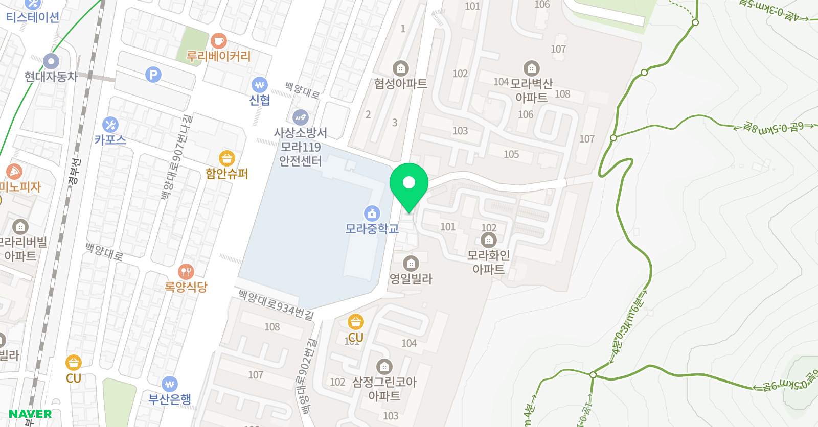 딥매쓰 모라캠퍼스 위치
