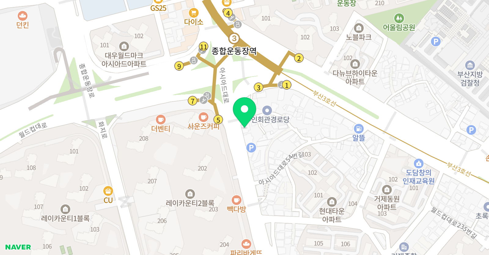 시매쓰 사직점 위치