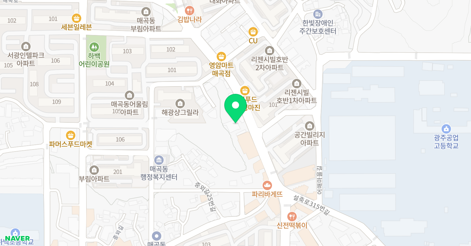 청담아카데미 학원 위치