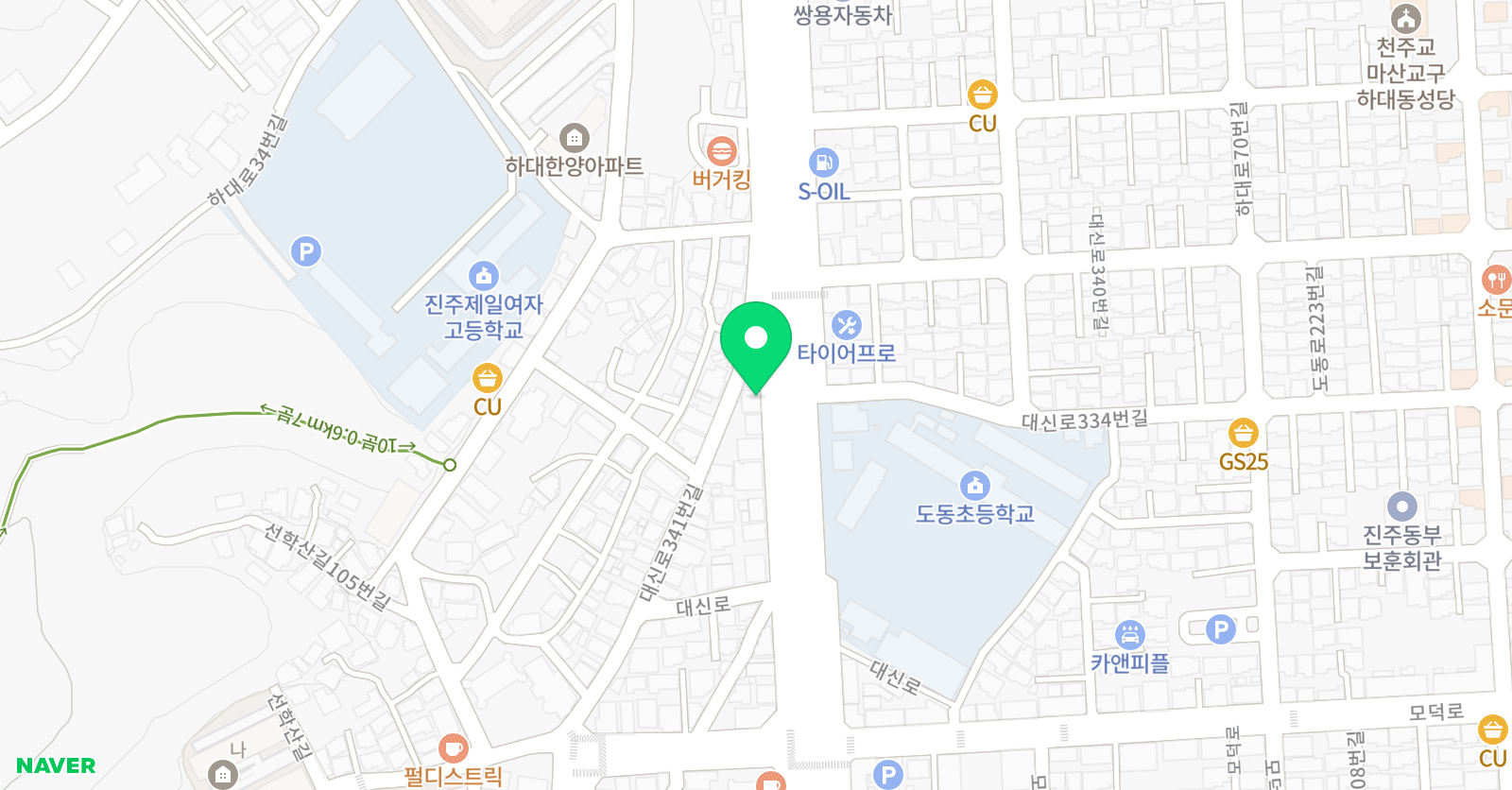 뮤직엘 실용음악학원 위치