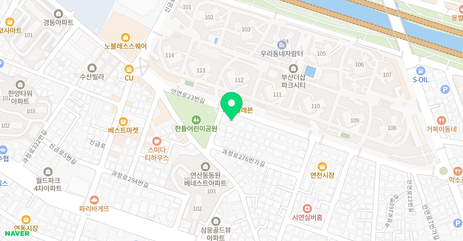 오선생 영어교습소 위치
