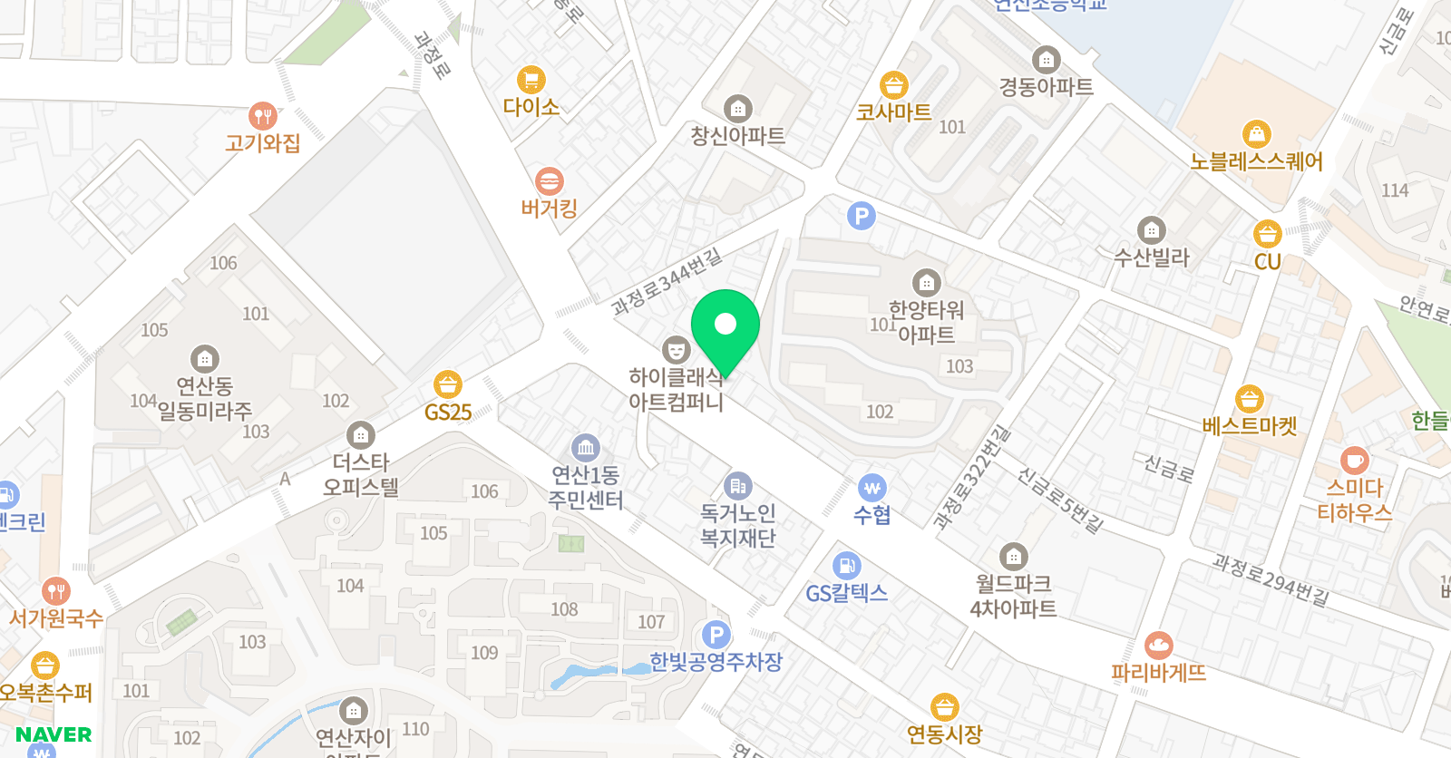 한국복싱캠프  위치
