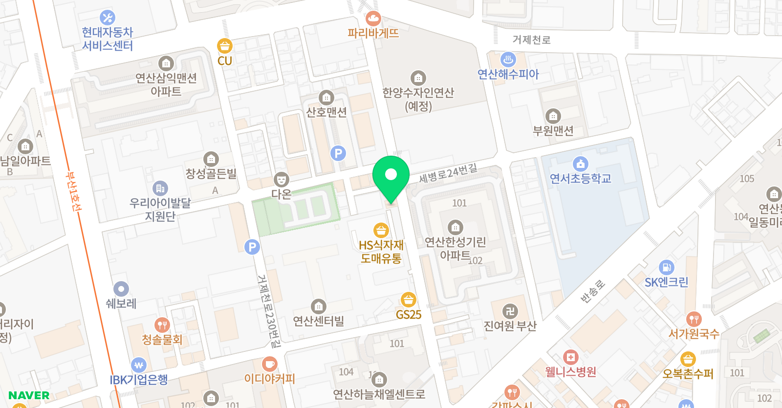 춤추는건반 음악학원 위치