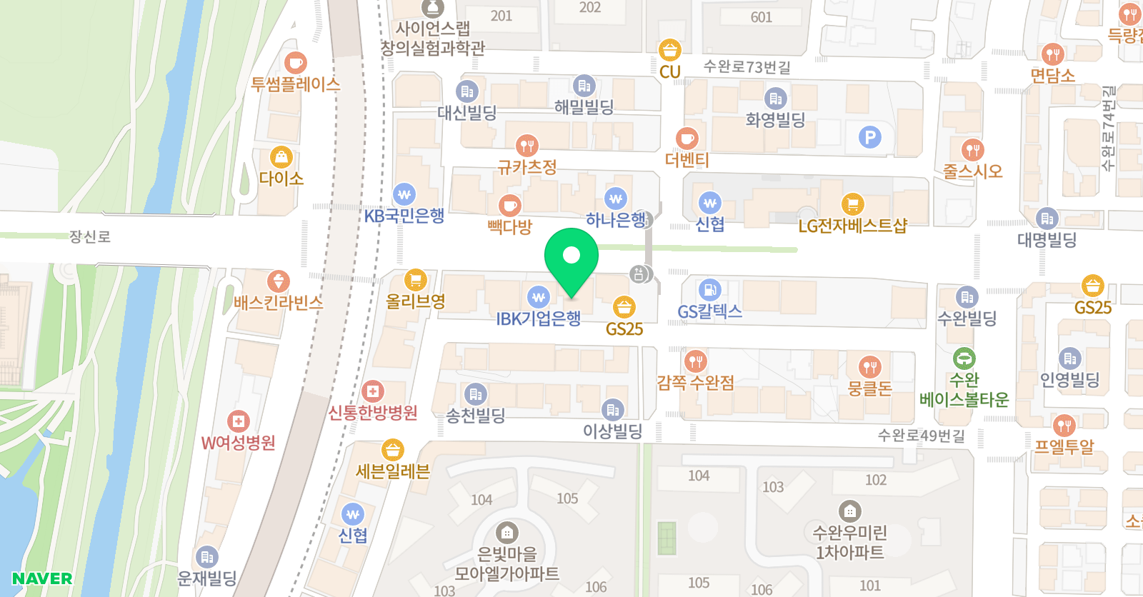 더윤 영어학원 위치
