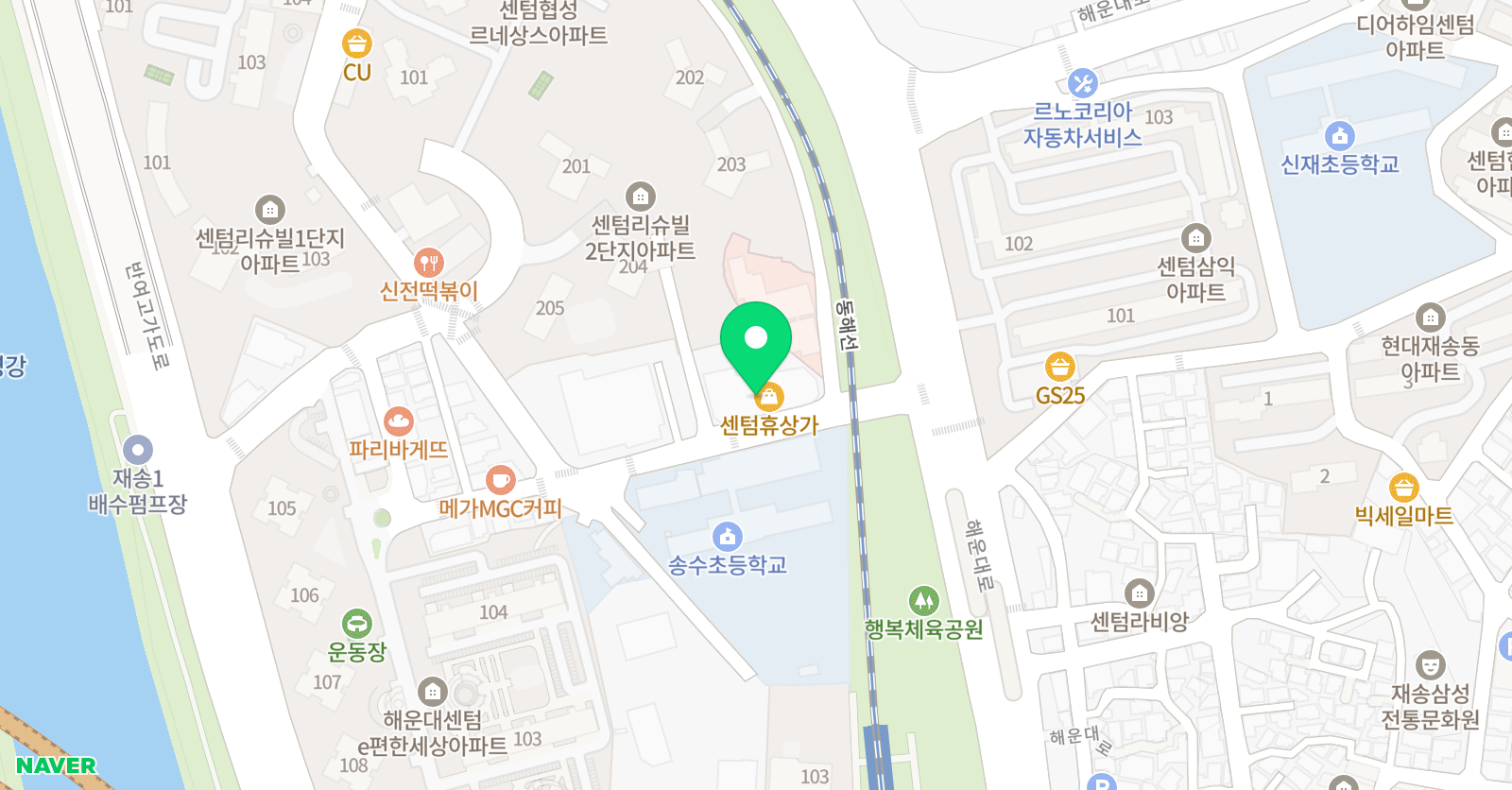 로봇과학영재 학원 위치
