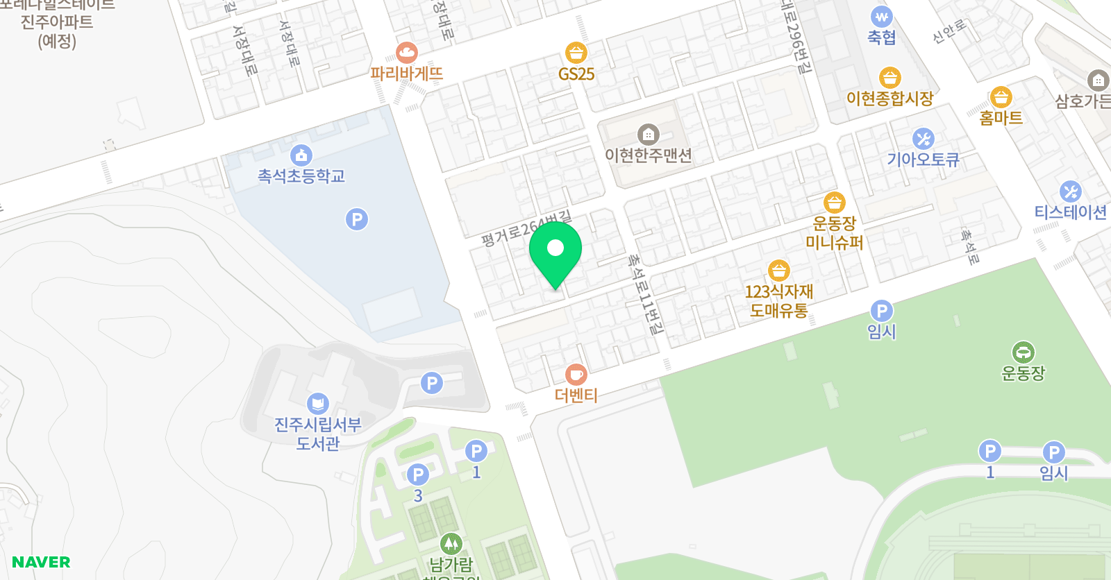 푸르넷 공부방 이현점 위치
