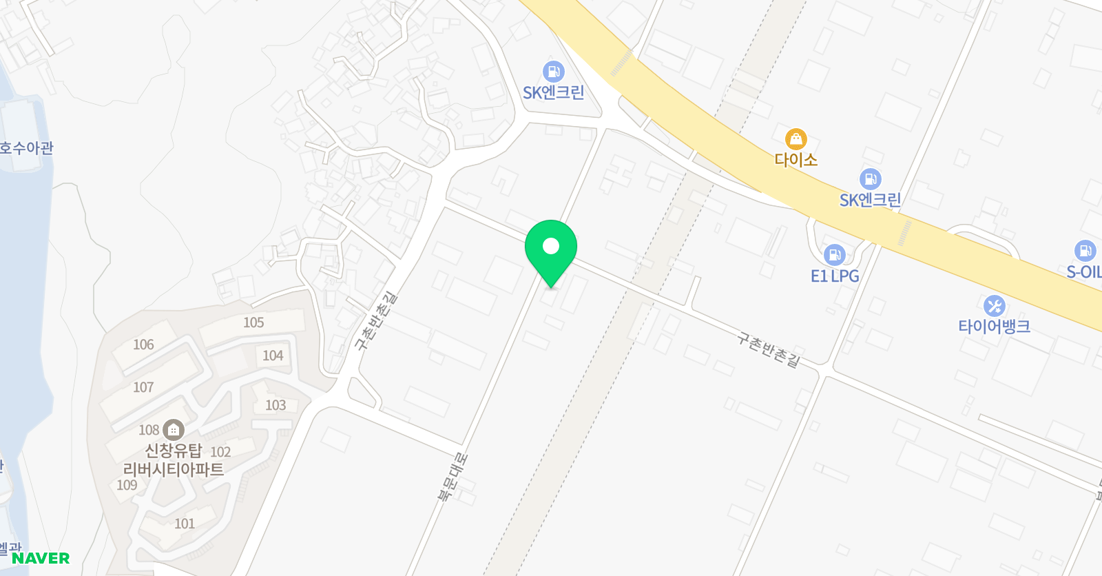 광주 UA베이스볼센터 위치