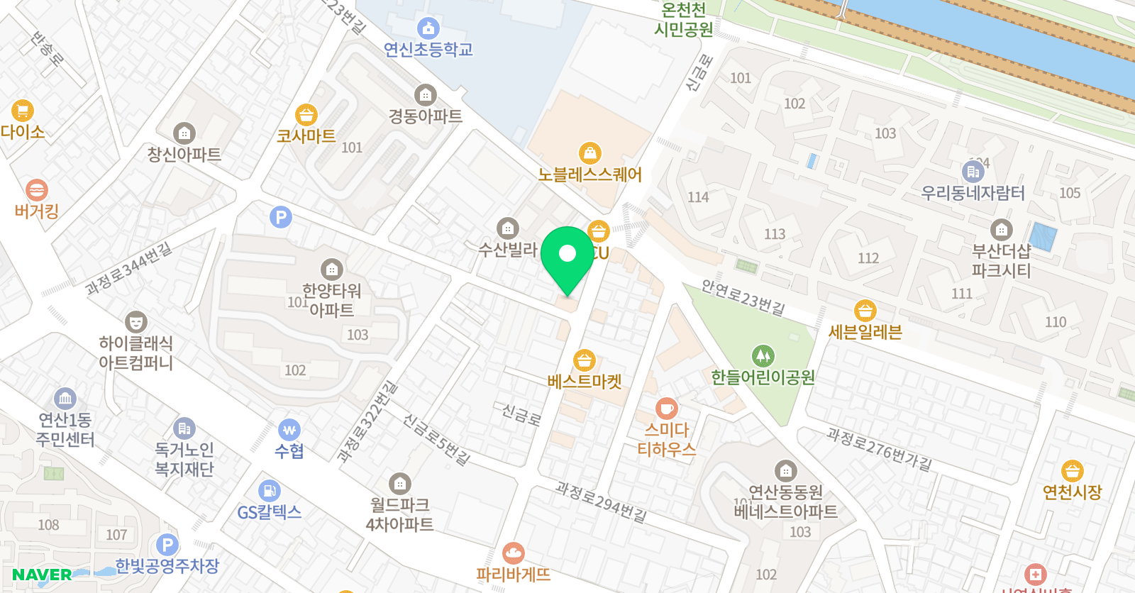 아벨 수학학원 위치