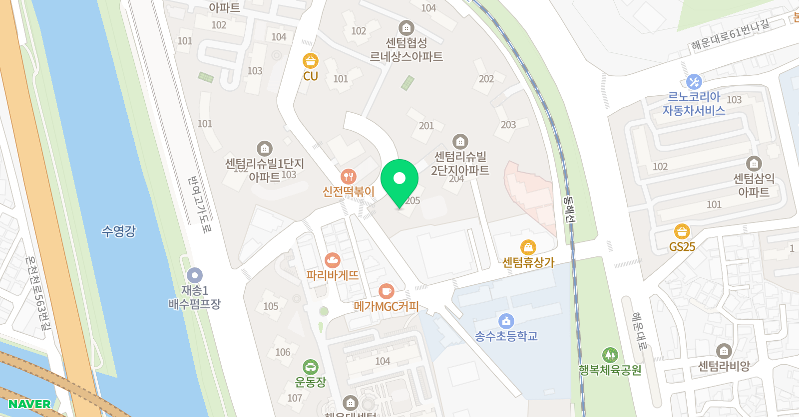 링키 영어 센텀리슈빌점 위치