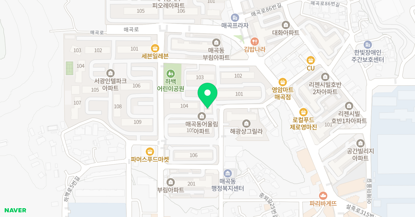 아트앤하트 광주북구점 위치