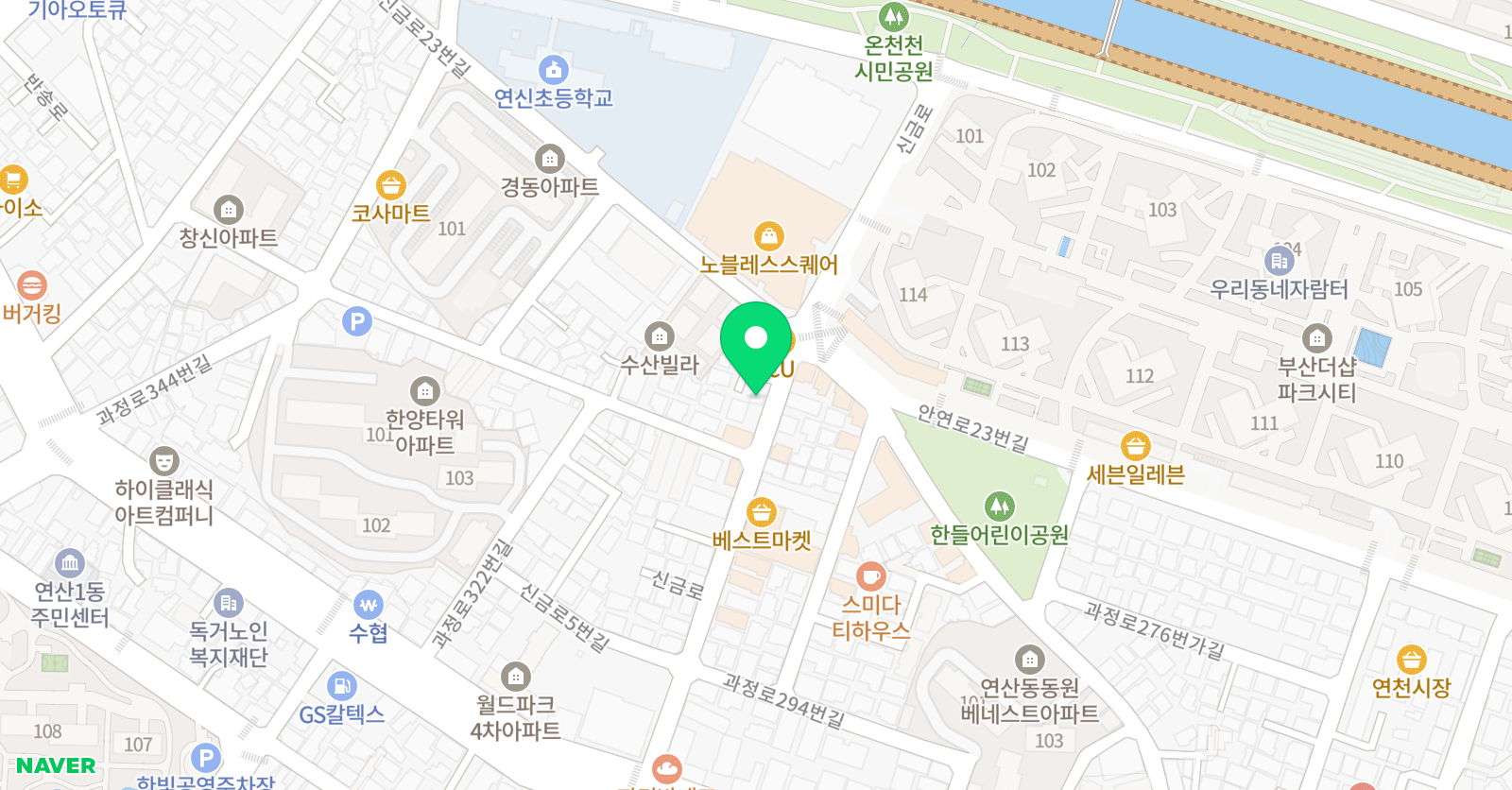 리딩트리 영어독서 위치