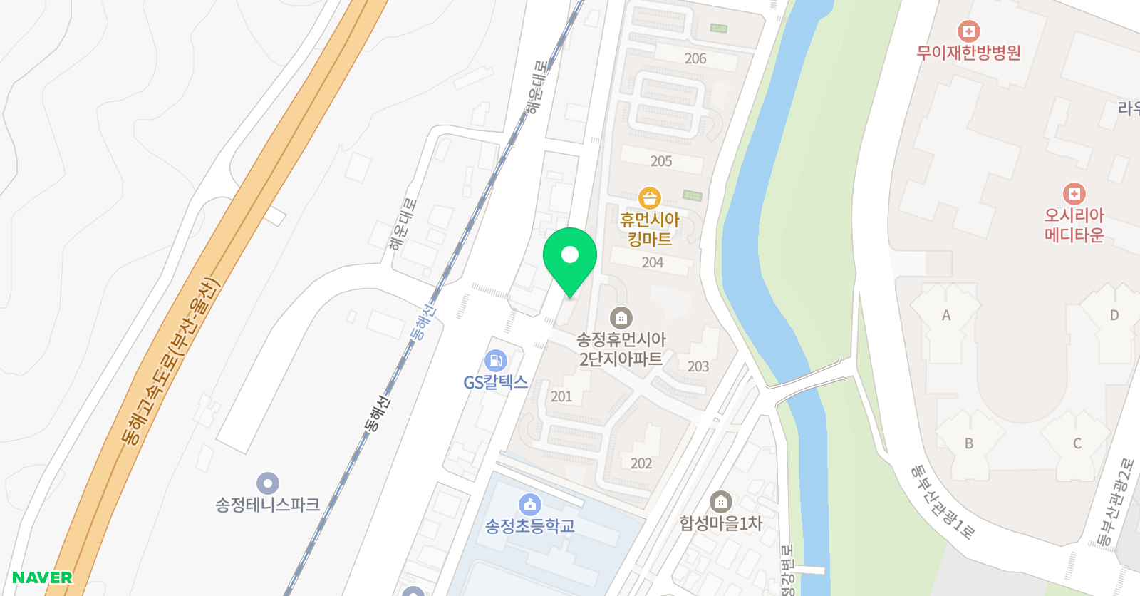 그림숲아뜨리에 위치
