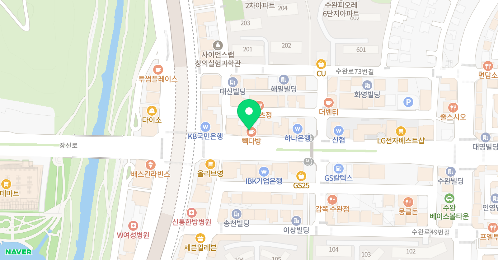 메이블 수학전문학원 위치