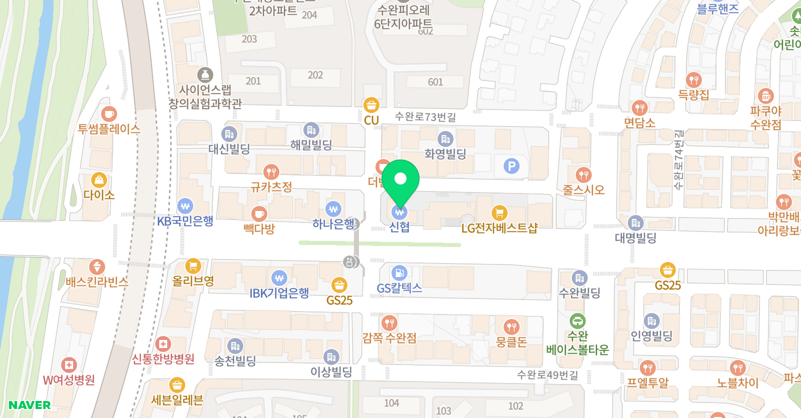 런 수학학원 위치