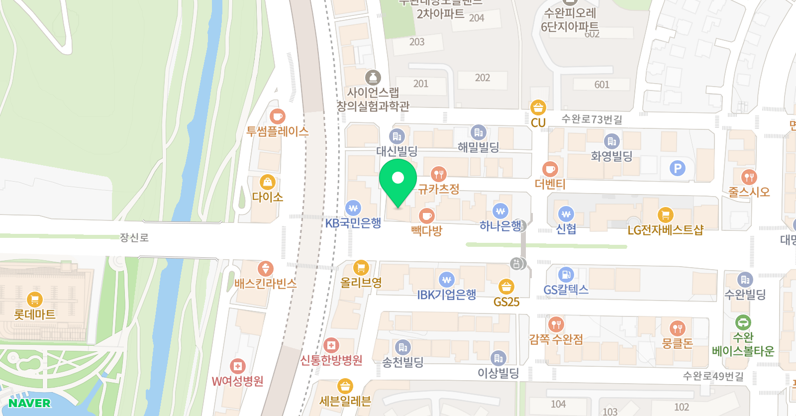UQ고등영어학원 위치