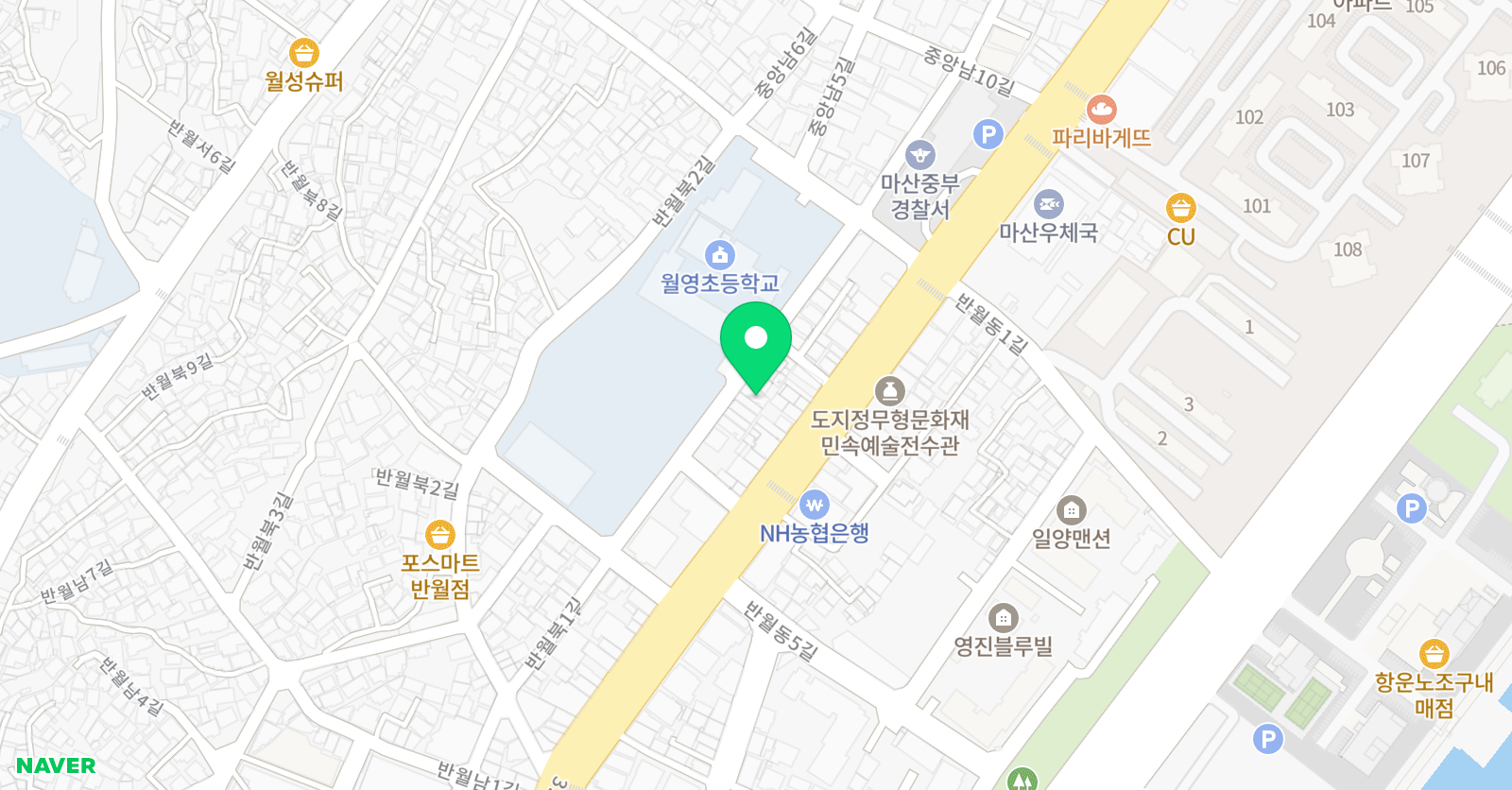 아베크 음악학원 위치