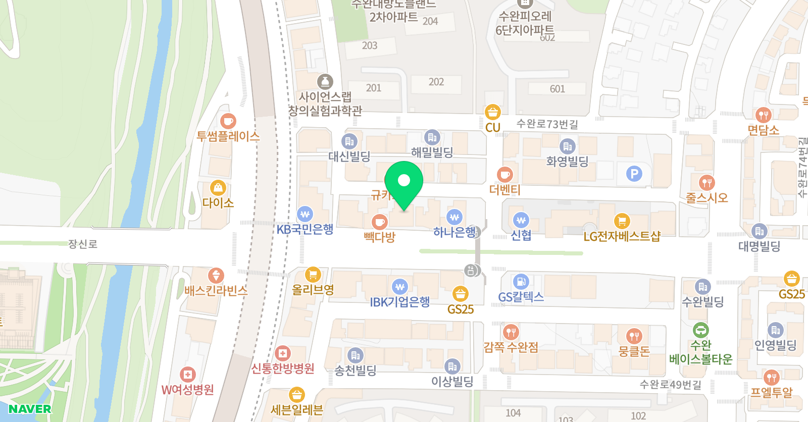 아담리즈 수학 광주광산센터 위치