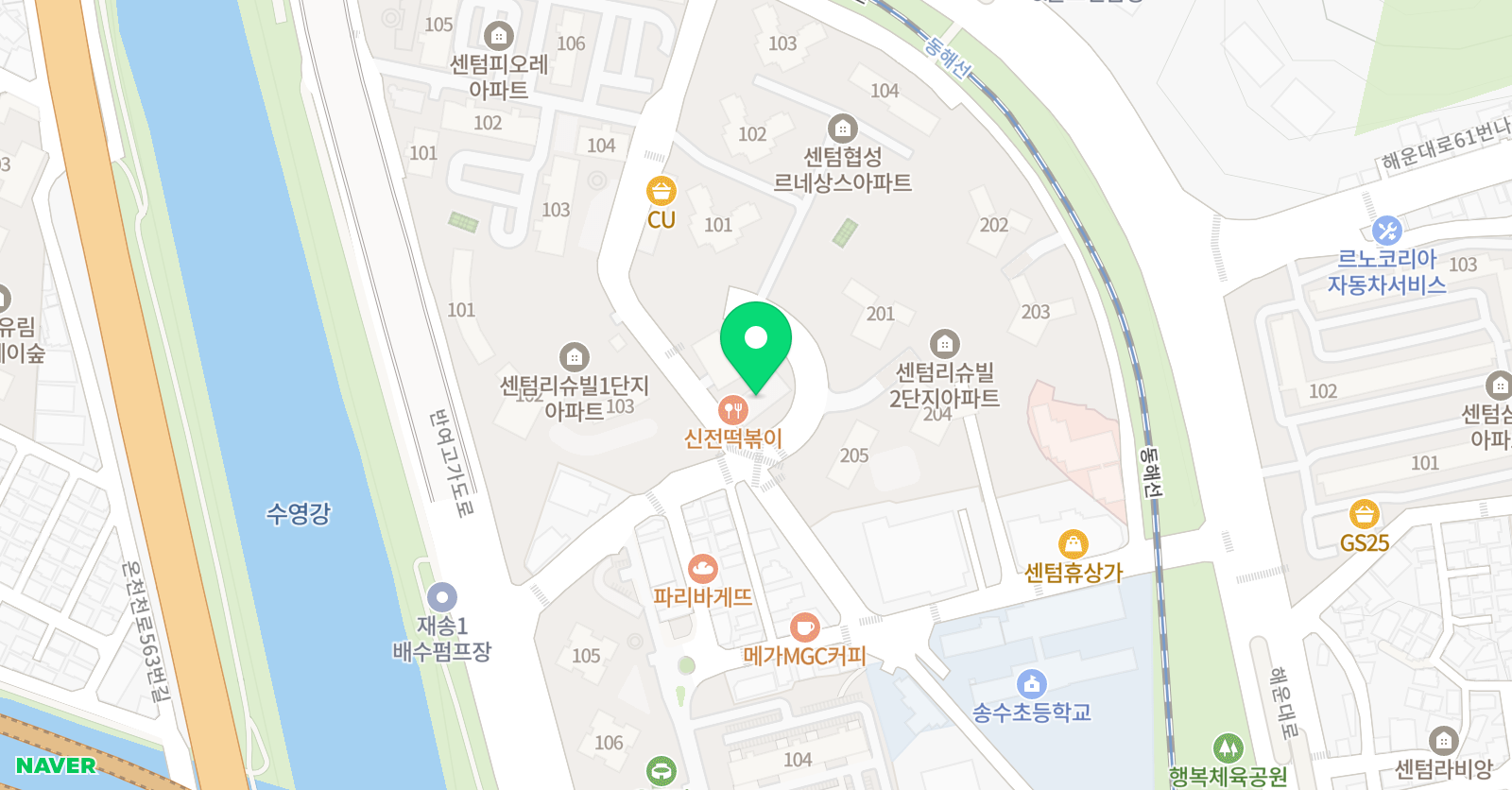 빼어날수 수학원 위치