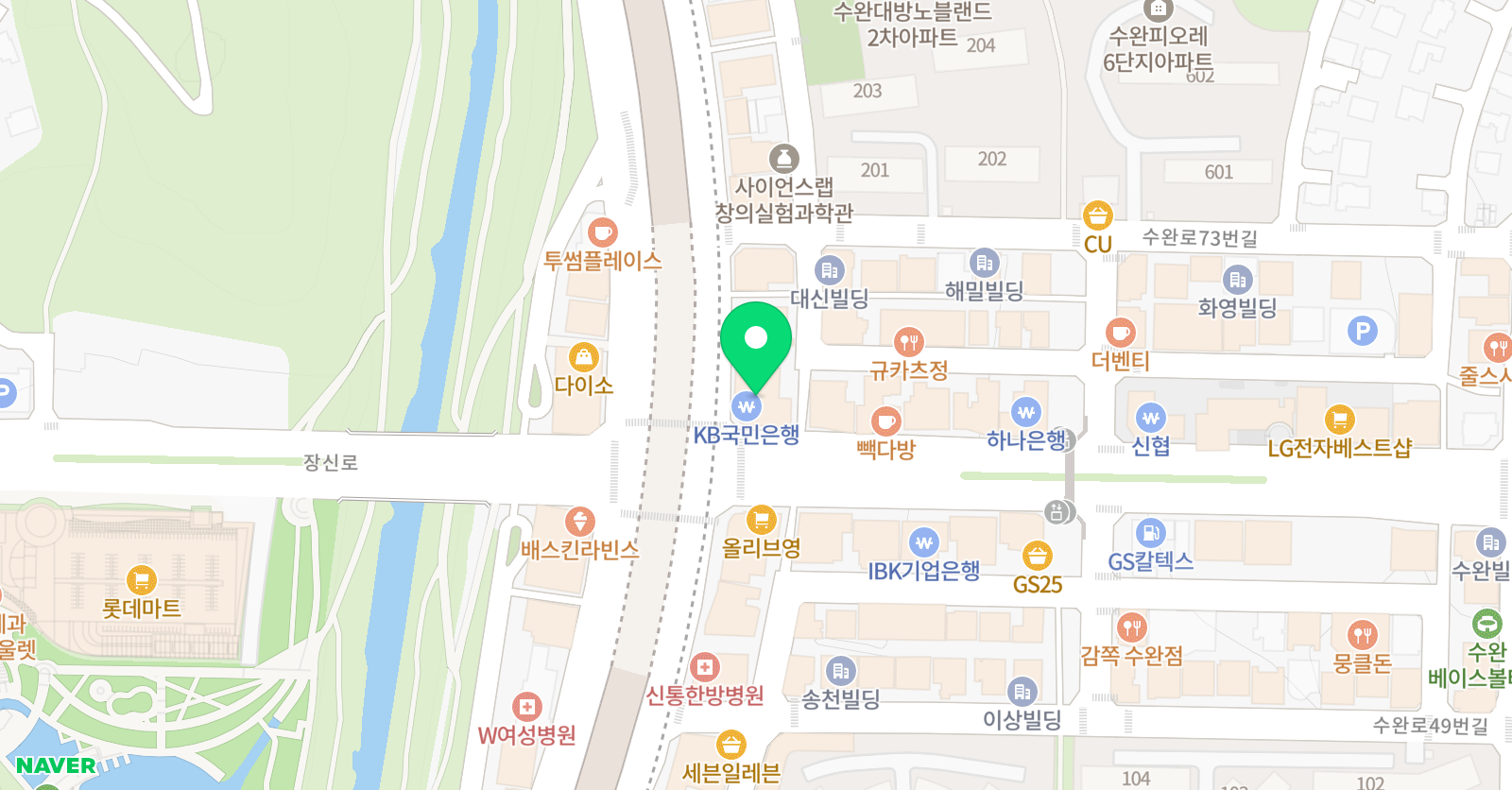 카르트 수학학원 위치