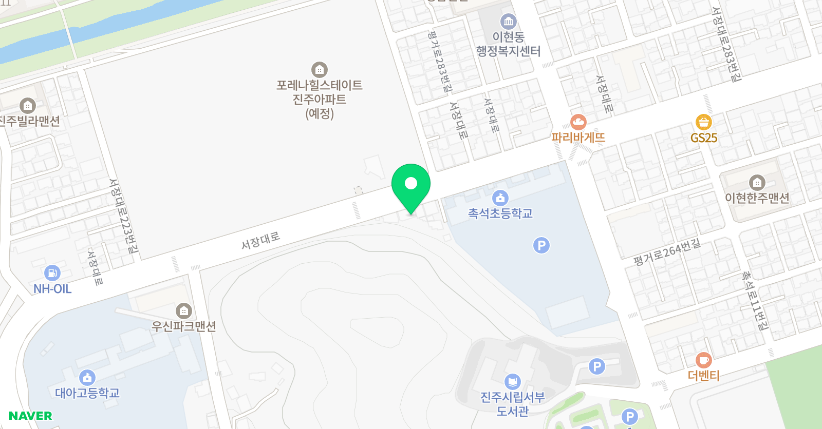 아인스웰 수학학원 위치