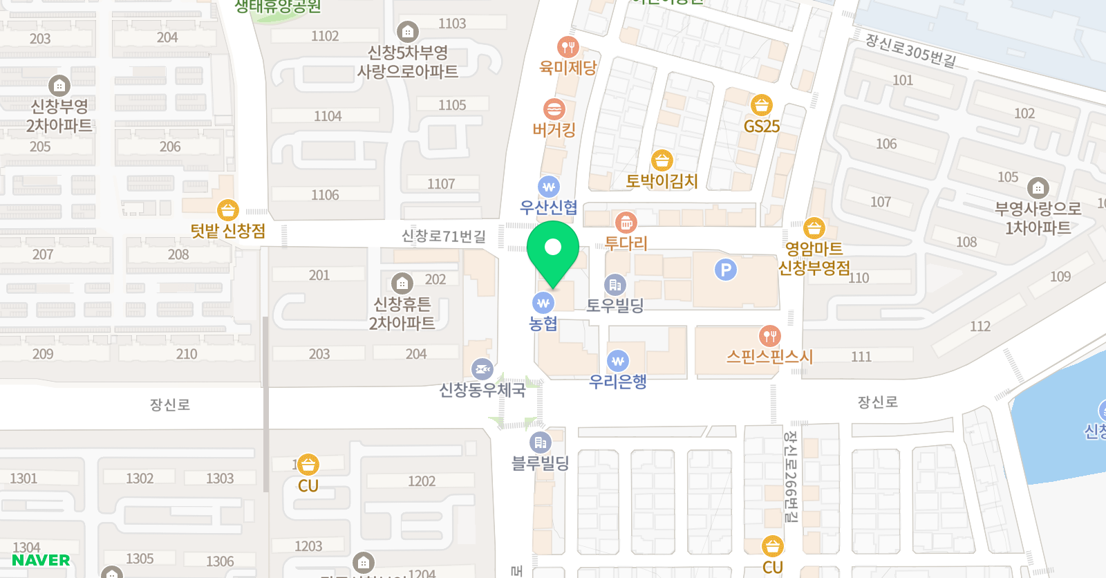 엠베스트SE 신창센터 위치