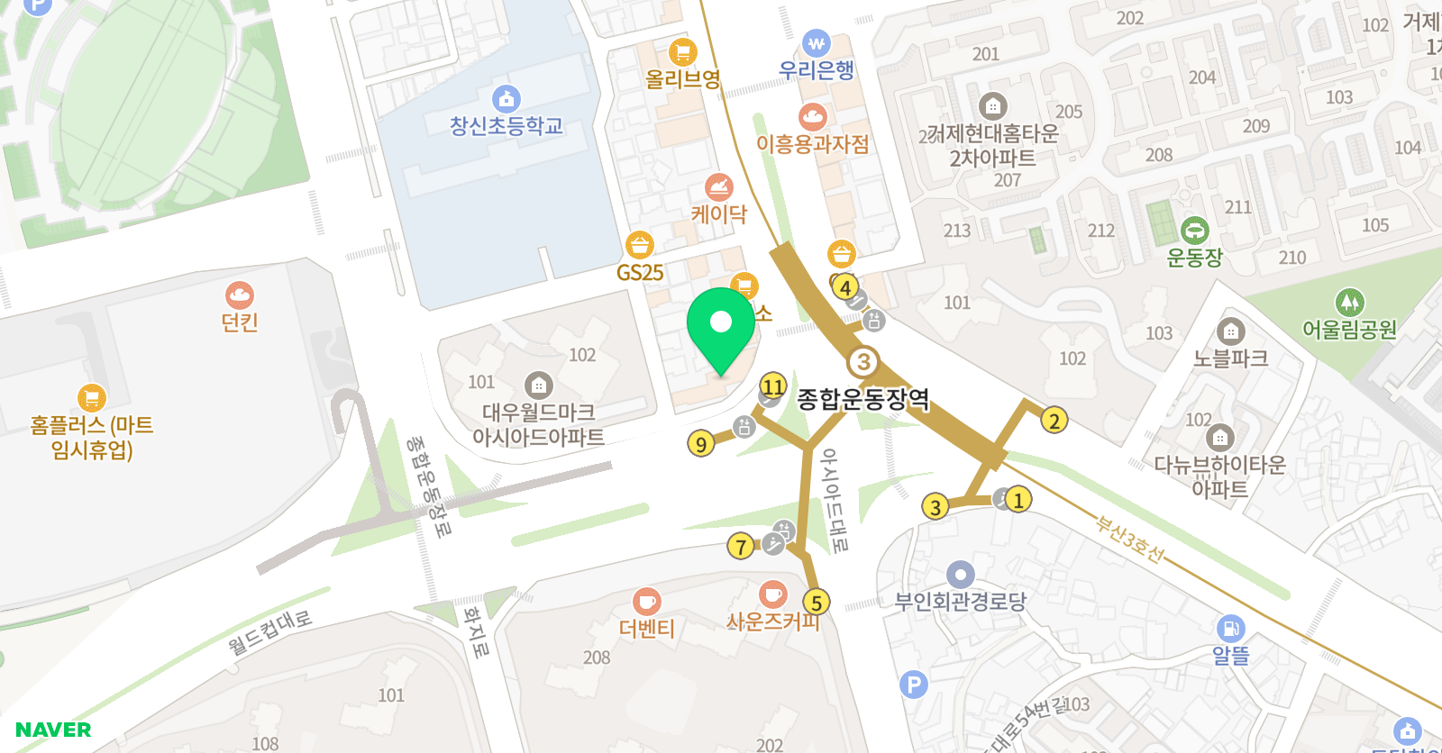 폴라리스 어학원 위치