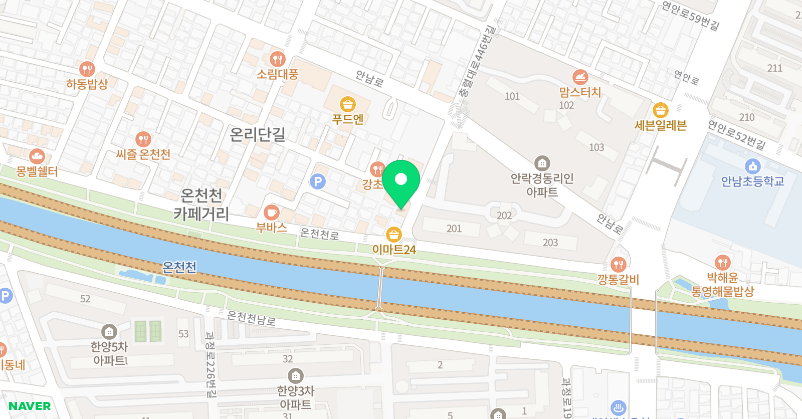 소리피아 음악학원 위치