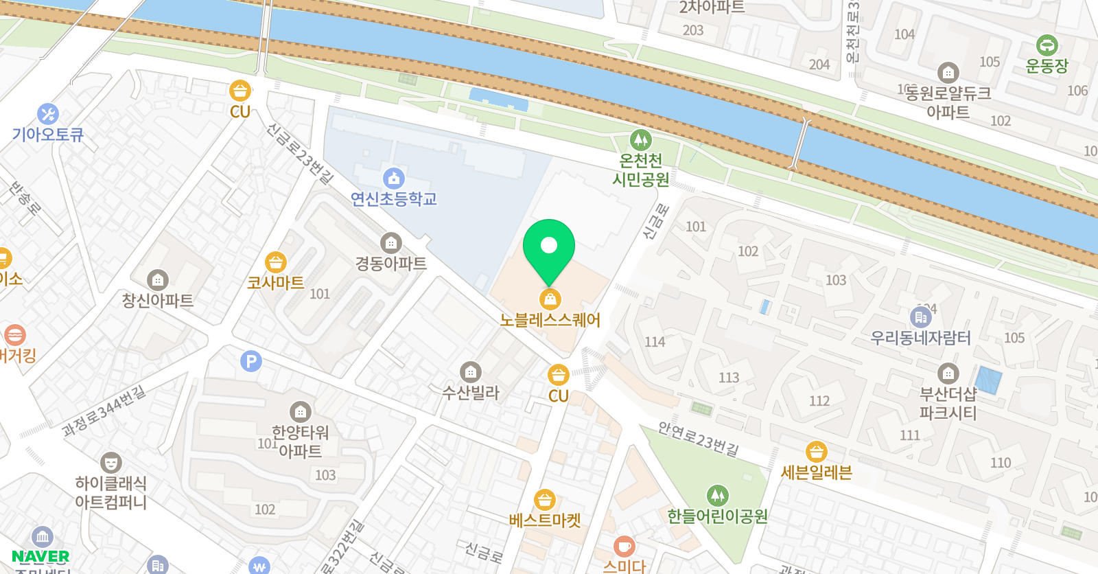놀작 아트그릿 미술학원 위치