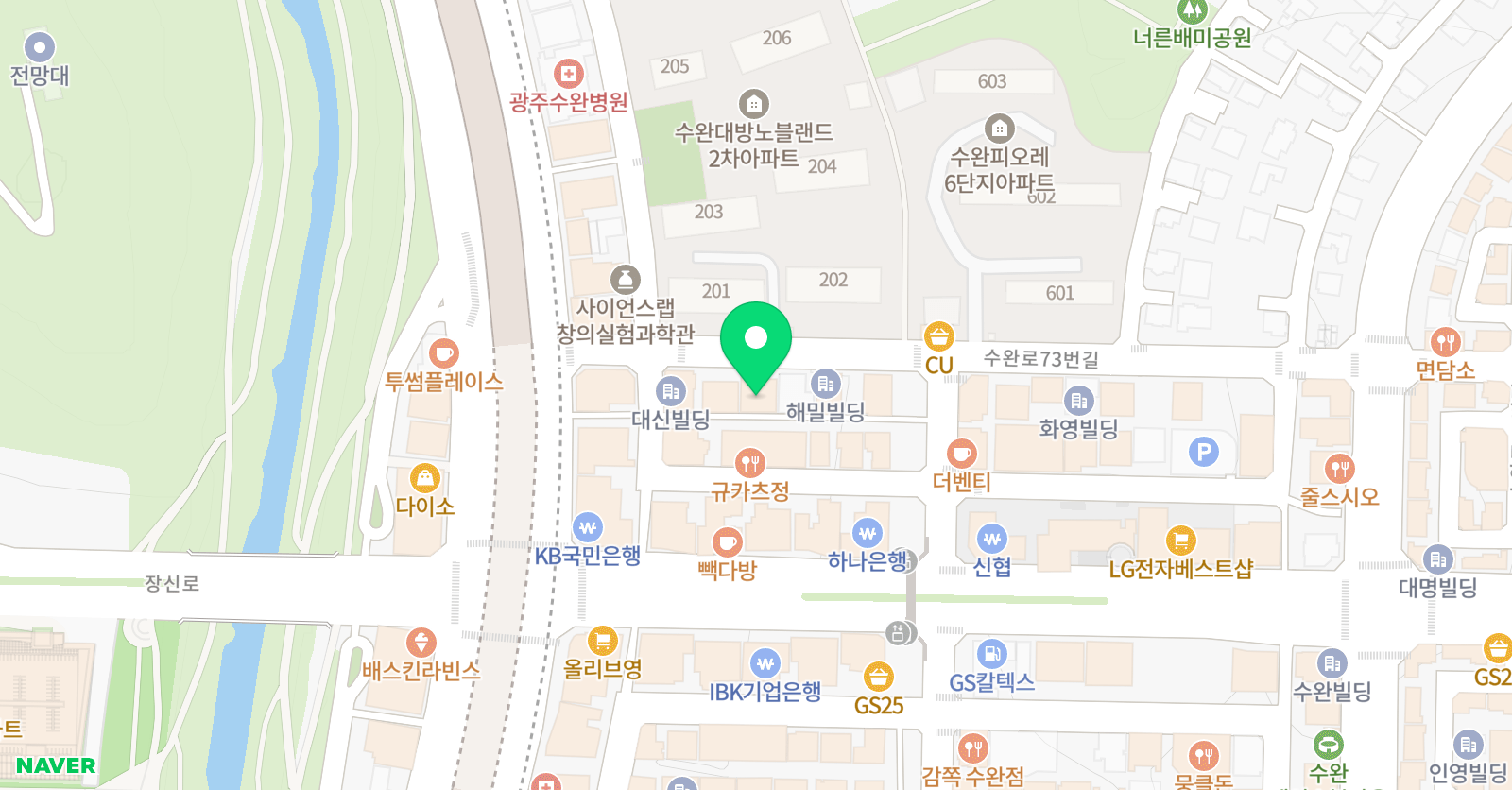 프레스티지 입시전문학원 위치