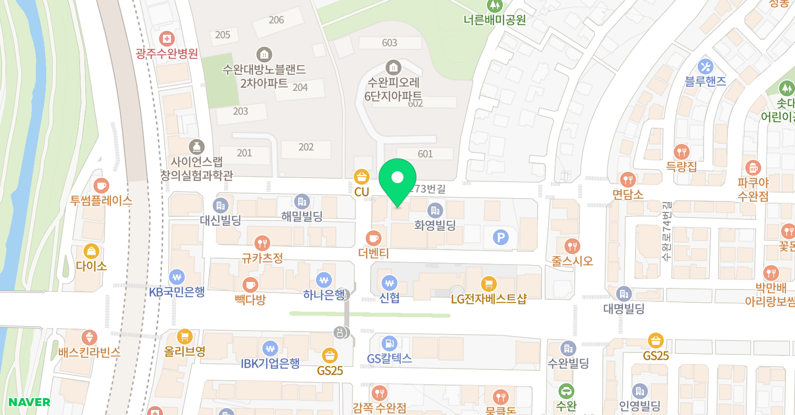 라움 피아노스튜디오 위치