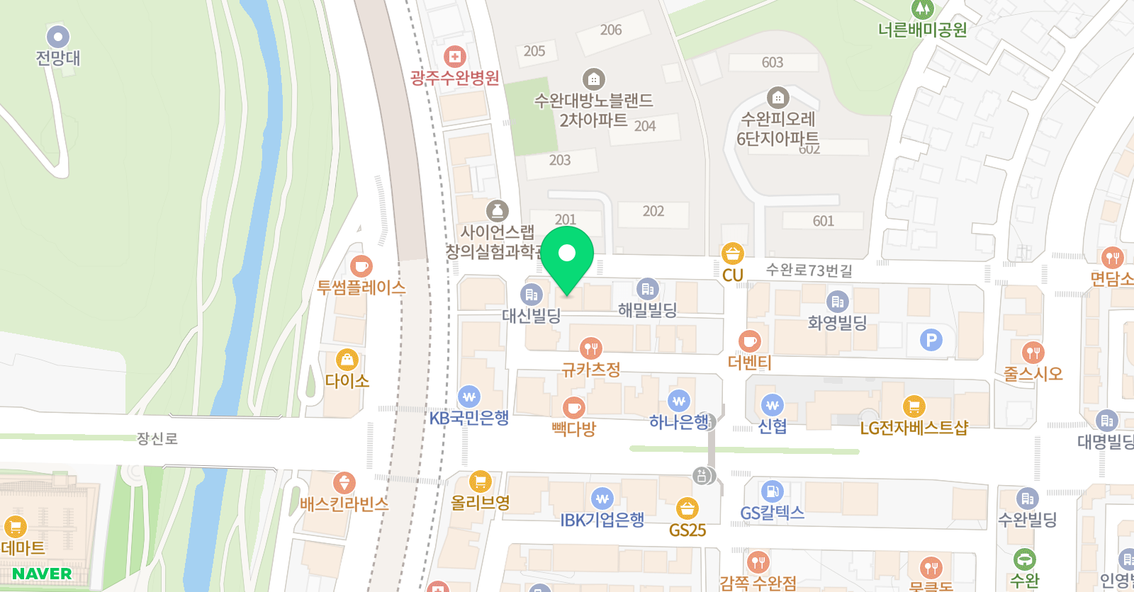 S 수학학원 위치